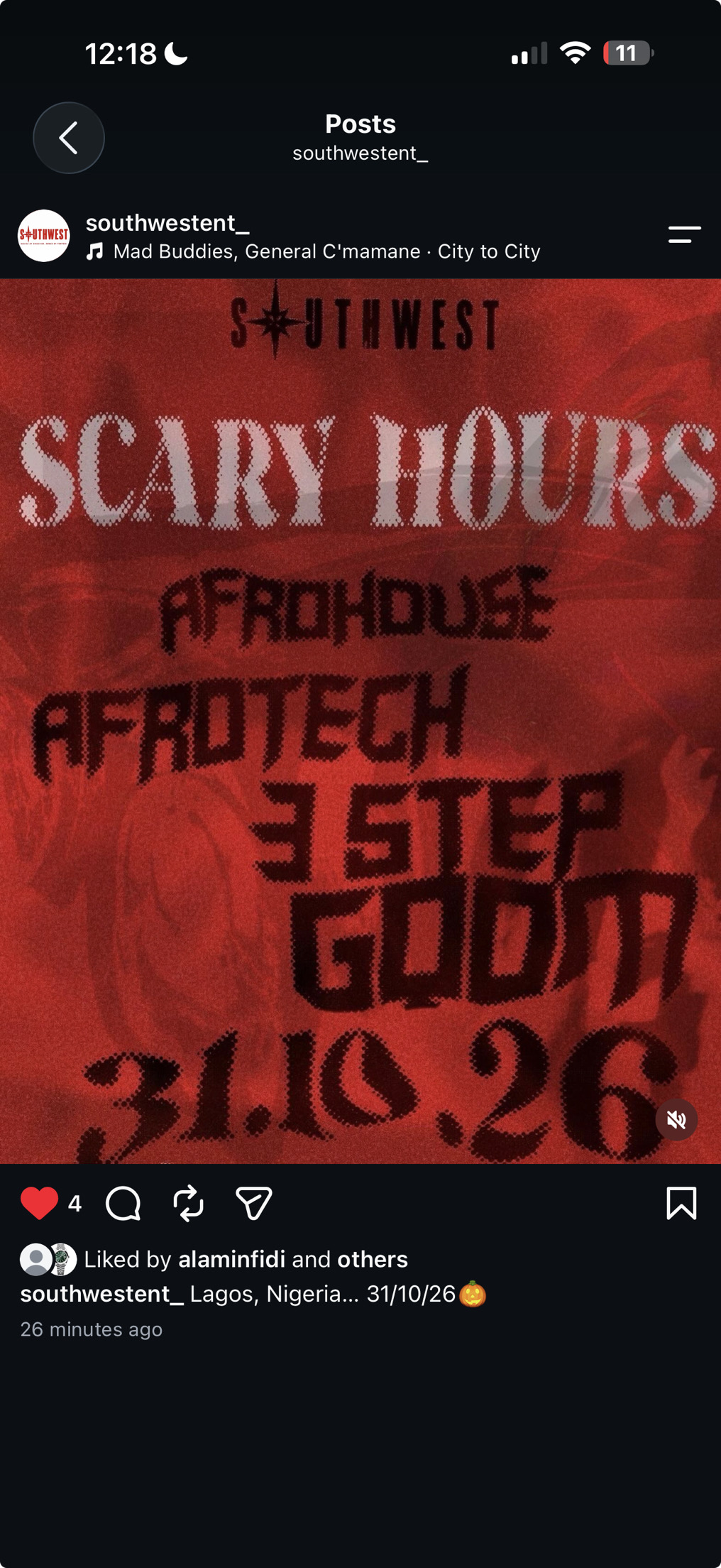Scary Hours by SouthWest